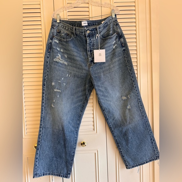 Pistola Denim Cassie Crop NWT - Picture 3 of 10